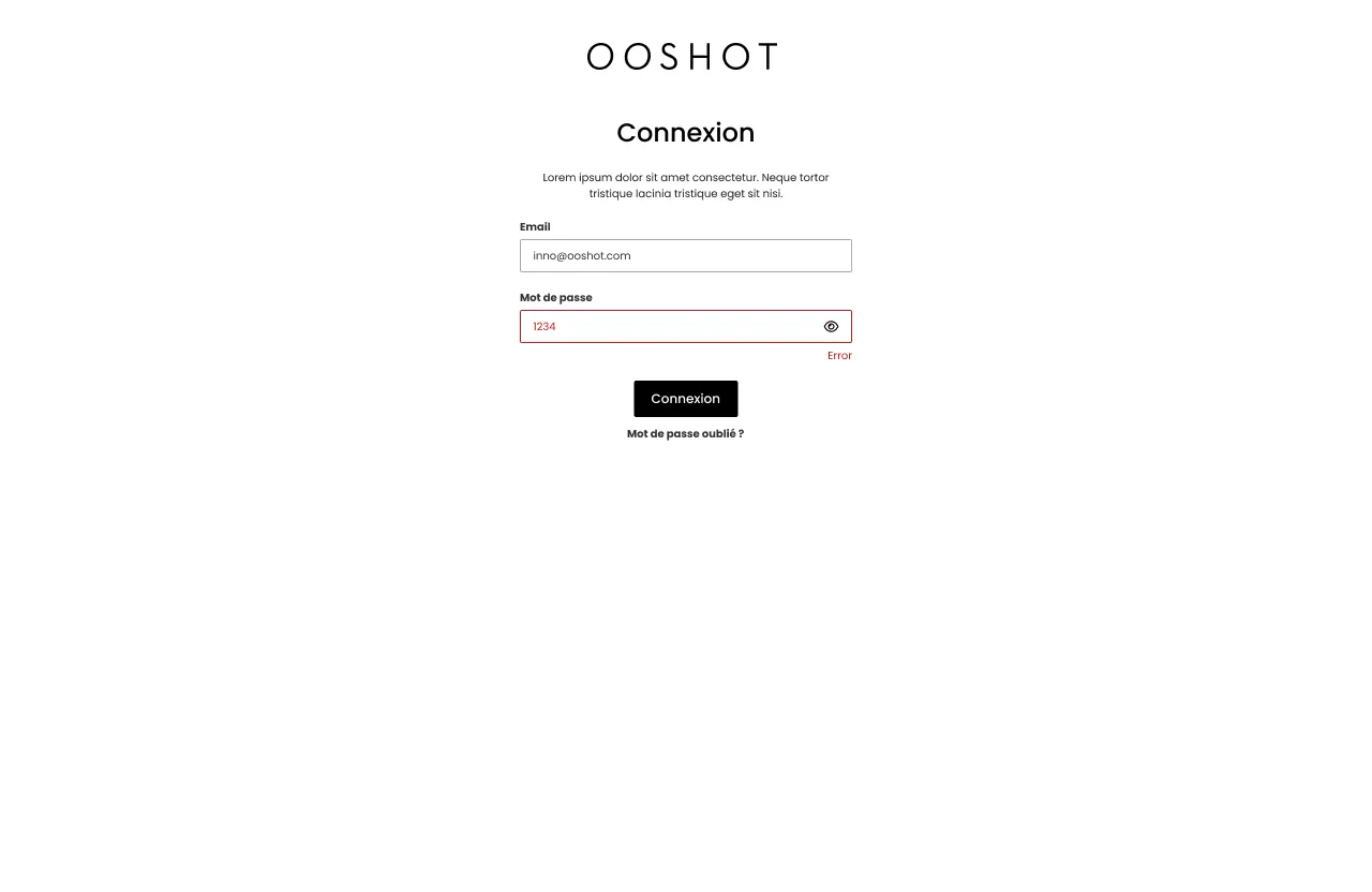 Authentication and onboarding flow
