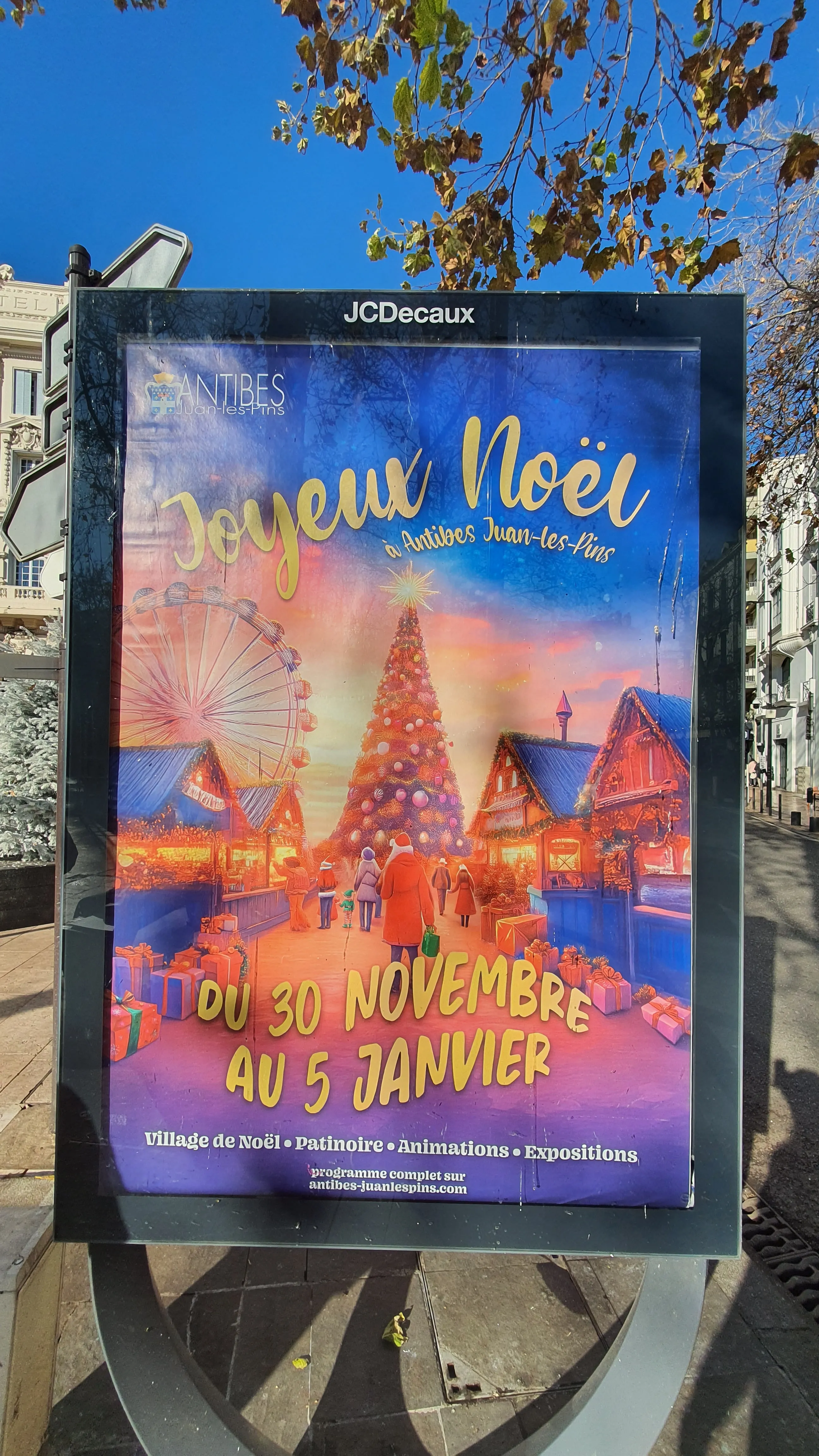 Village de Noel a Antibes